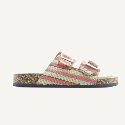 Be Casual sandalias combinado mujer