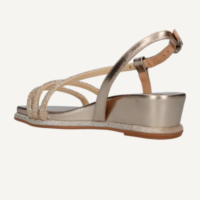 Sandalias Alma en Pena mujer oro | Lázaro