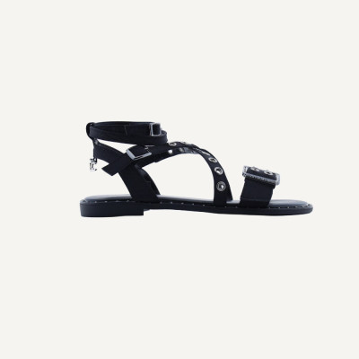 Lola Casademunt sandalias negro mujer
