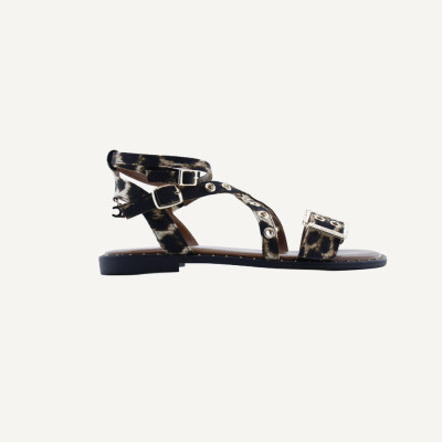 Lola Casademunt sandalias marron mujer