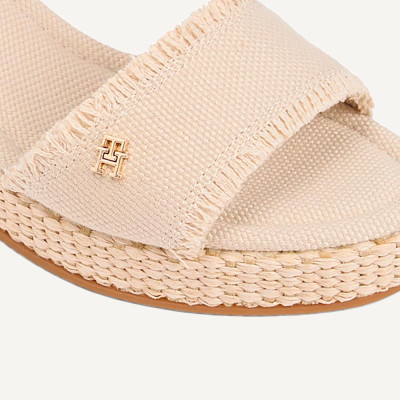 Tommy zapatillas casa beig – mujer