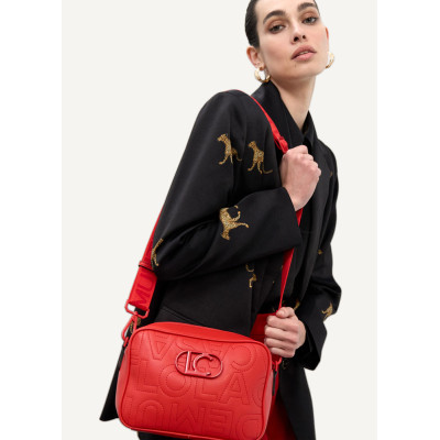 Lola Casademunt bolso rojo mujer