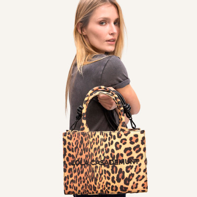 Lola Casademunt bolso marron mujer
