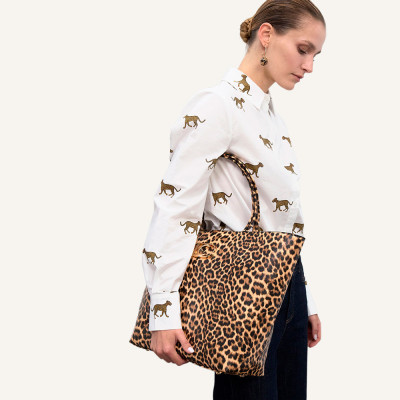 Lola Casademunt bolso marron mujer