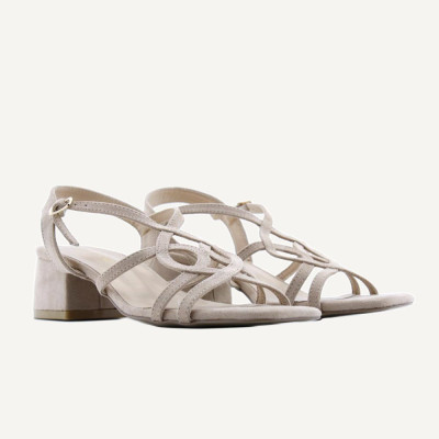 Lazaro Sandalias Mujer Beig | Lazaro