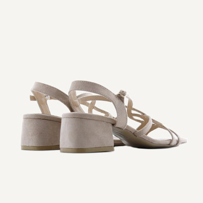 Lazaro Sandalias Mujer Beig | Lazaro