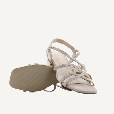 Lazaro Sandalias Mujer Beig | Lazaro