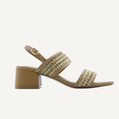 Lazaro Sandalias Mujer Camel | Lazaro