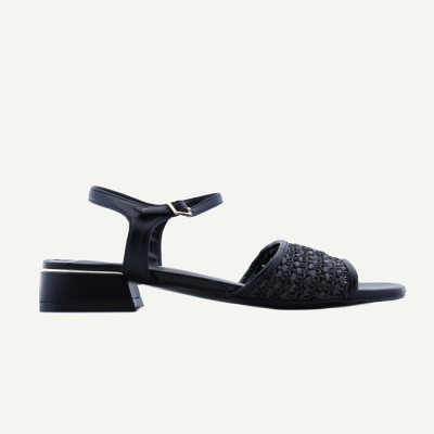 Lazaro Sandalias Mujer Negro | Lazaro