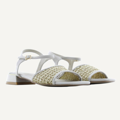 Lazaro Sandalias Mujer Beig | Lazaro