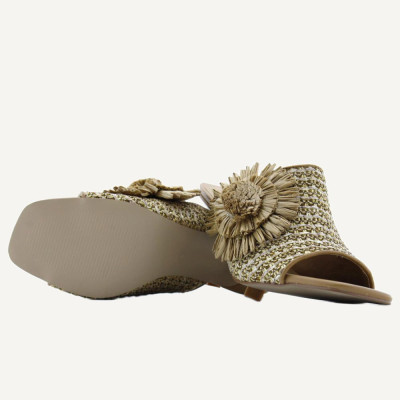 Lazaro Sandalias Mujer Camel | Lazaro