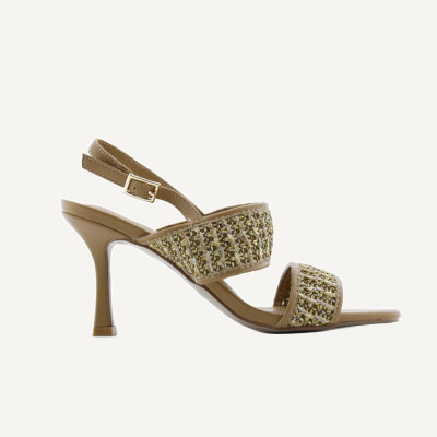 Lazaro Sandalias Mujer Camel | Lazaro