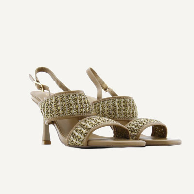 Lazaro Sandalias Mujer Camel | Lazaro