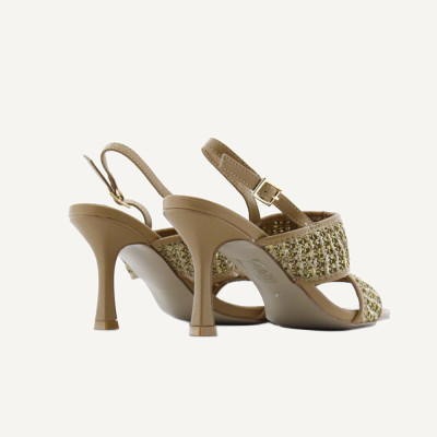Lazaro Sandalias Mujer Camel | Lazaro