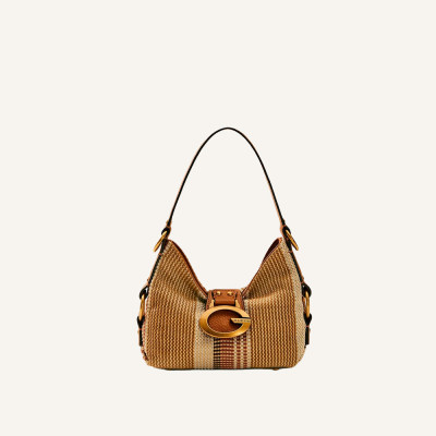 Guess Bolso Mujer Cognac Multi – AB9308720