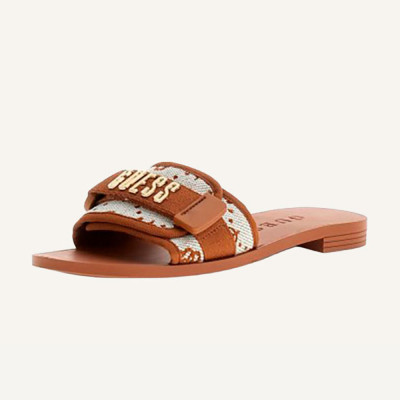 Guess sandalias cognac FLJEL5