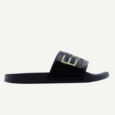 Ea7 Chanclas Hombre Negro