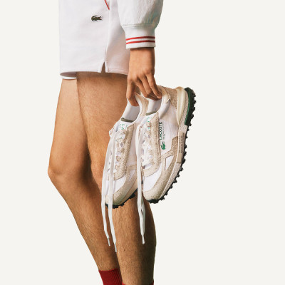 Lacoste deportivos hombre blanco elite