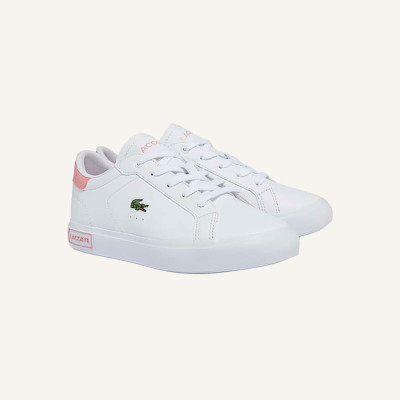 Lacoste deportivos mujer blanco