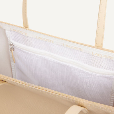 Lacoste bolso mujer beig tote