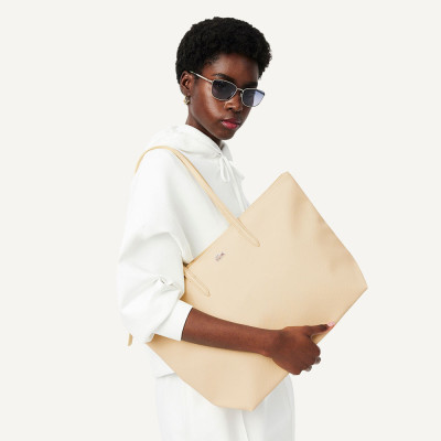 Lacoste bolso mujer beig tote