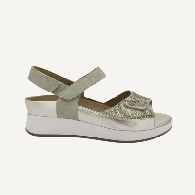 Piesanto sandalias mujer camel 260422