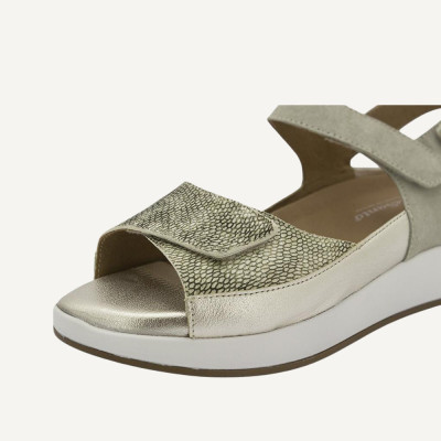 Piesanto sandalias mujer camel 260422