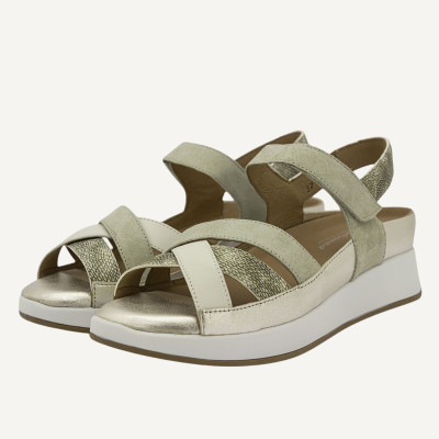 Piesanto sandalias mujer verde kaki 260424