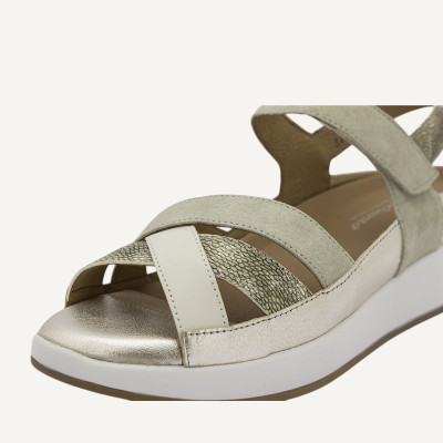 Piesanto sandalias mujer verde kaki 260424