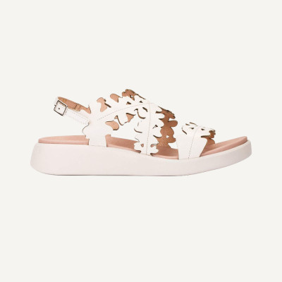 Wonders Sandalia Mujer Blanco – piel
