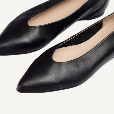 Wonders Zapatos Mujer Negro – piel