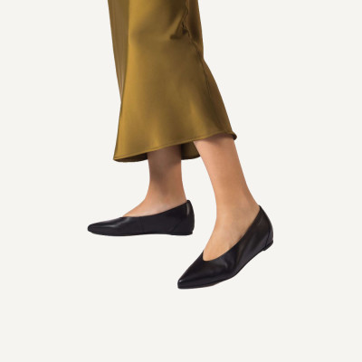 Wonders Zapatos Mujer Negro – piel