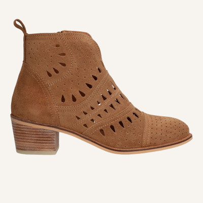 Alpe botines mujer cuero 5433 1101