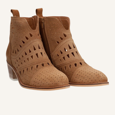 Alpe botines mujer cuero 5433 1101