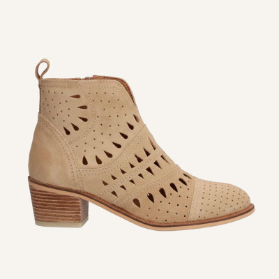 Alpe botines mujer camel 5431 1108