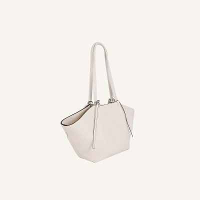 Lola Casademunt bolso beig mujer