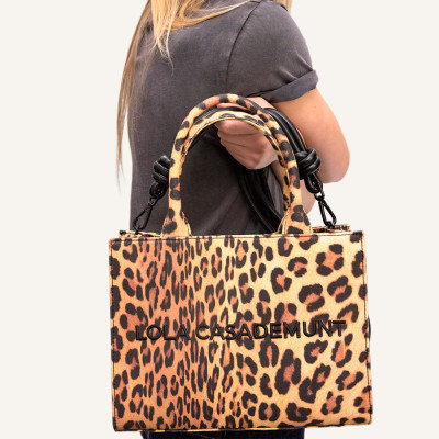 Lola Casademunt bolso marron mujer