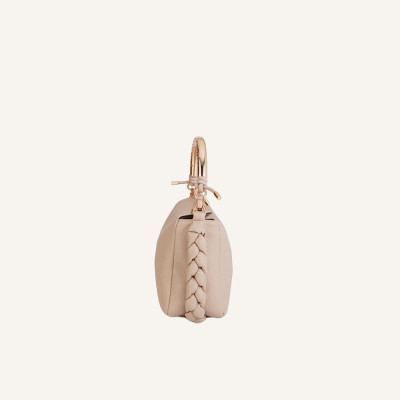 Lola Casademunt bolso beig mujer