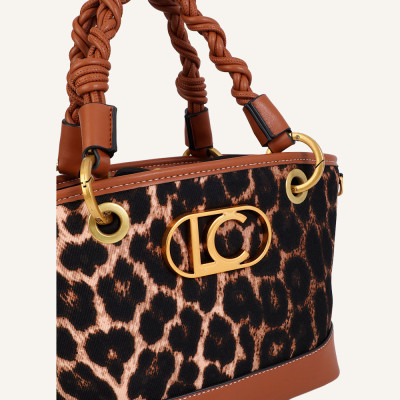Lola Casademunt bolso marron mujer