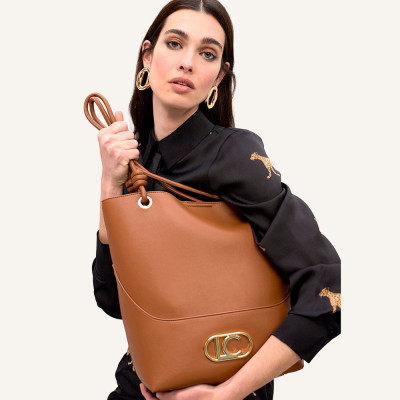 Lola Casademunt bolso marron mujer