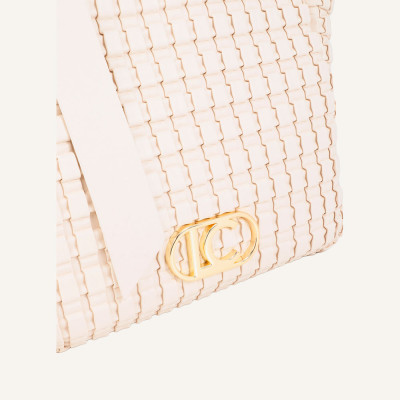 Lola Casademunt bolso beig mujer
