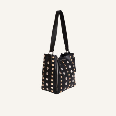 Lola Casademunt bolso negro mujer