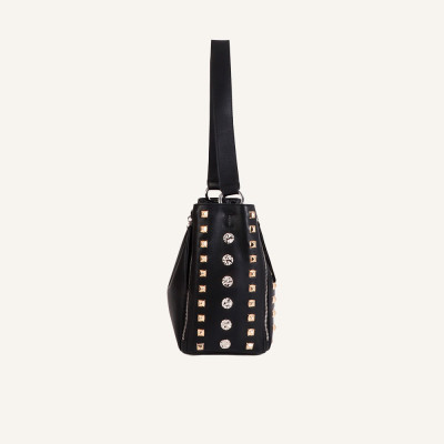 Lola Casademunt bolso negro mujer