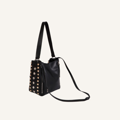 Lola Casademunt bolso negro mujer
