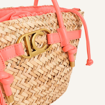 Lola Casademunt bolso beig mujer