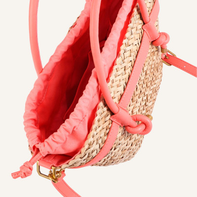 Lola Casademunt bolso beig mujer