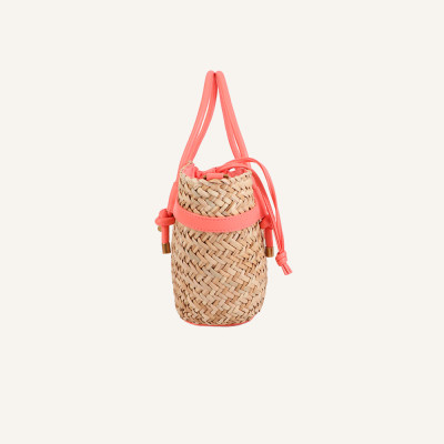 Lola Casademunt bolso beig mujer