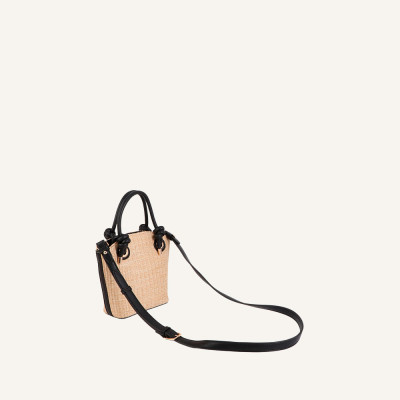 Lola Casademunt bolso beig mujer