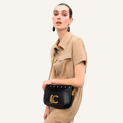 Lola Casademunt bolso negro mujer