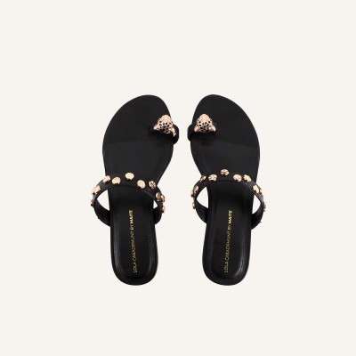 Lola Casademunt sandalias negro mujer